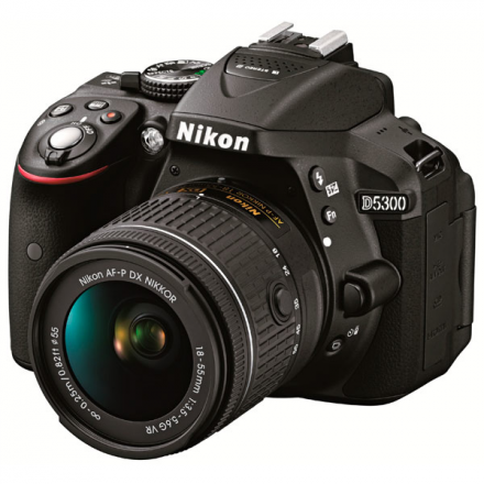 Фотоаппарат зеркальный Nikon D5300 Kit 18-55 AF-P Black