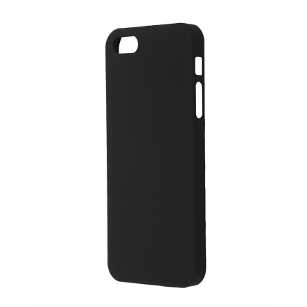 Аксессуар Чехол-накладка iPhone 5 BROSCO Softtouch Black IP5-SOFTTOUCH-BLACK