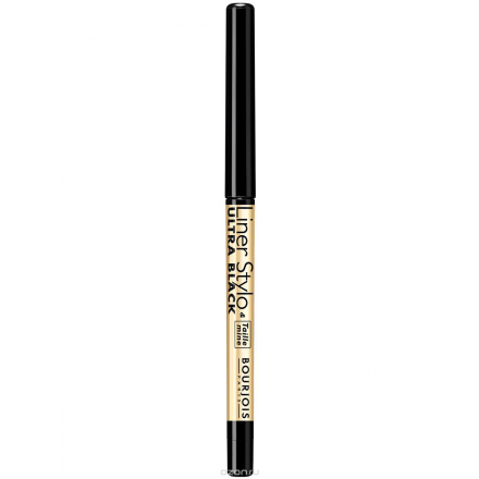 Bourjois контурный карандаш с точилкой для макияжа глаз "liner stylo" Тон 61 ultra black 1 мл