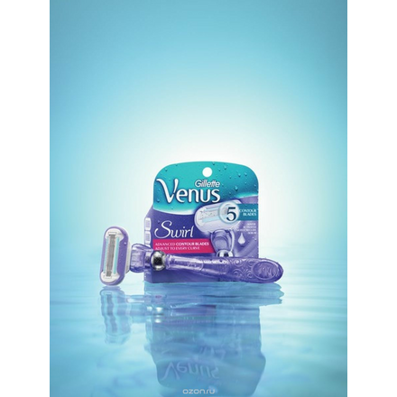 Venus Сменные кассеты Venus Swirl, 4 шт