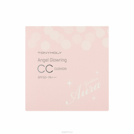 TonyMoly СС кушон LUMINOUS GODDESS AURA GLOWRING CC CUSHION 02, 16 гр