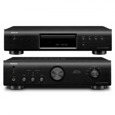 Домашние кинотеатры Denon PMA-520-BL + DCD-520-BL