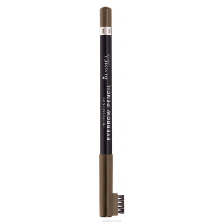 Rimmel Карандаш для бровей С Щеточкой `Professional Eyebrow Pencil` Re-pack 002 тон(hazel),5,2 мл