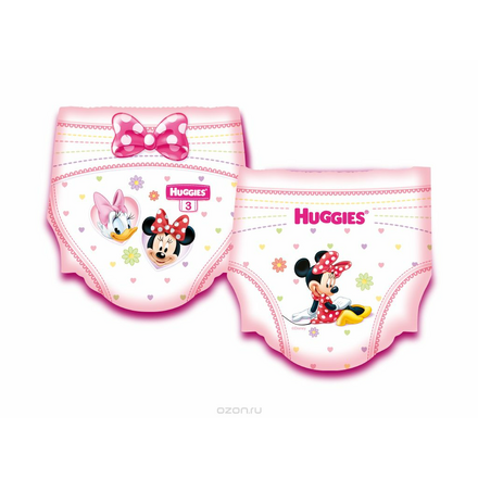 Huggies Ultra Comfort Подгузники для девочек 4+, 10-16 кг, 17 шт