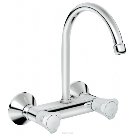 Смеситель для кухни GROHE Costa L, настенный с высоким изливом (31191001)