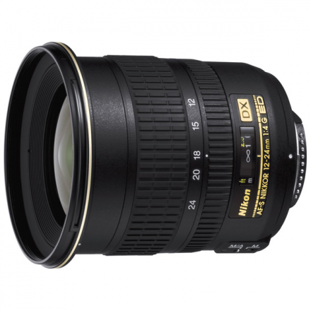 Объектив для зеркального фотоаппарата Nikon 12-24mm f/4G ED-IF AF-S DX Zoom-Nikkor