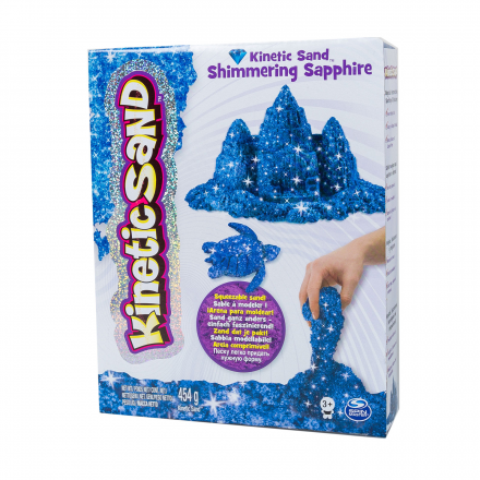 Кинетический песок Kinetic sand Сапфир