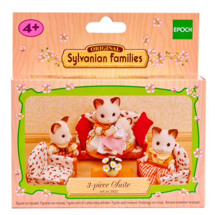 Мебель и аксессуары Sylvanian Families Мягкая мебель для гостиной