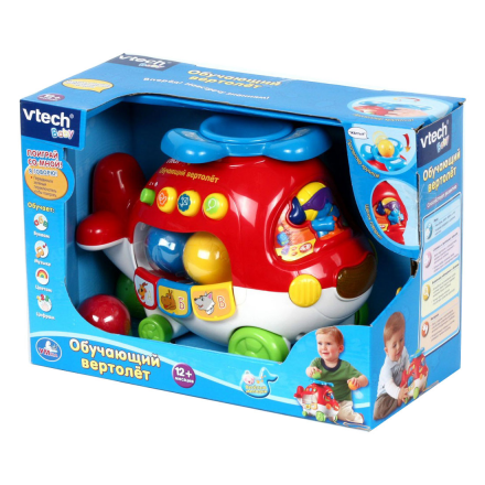 Развивающая игрушка Vtech Вертолетик-каталка