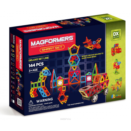 Magformers Магнитный конструктор Smart Set