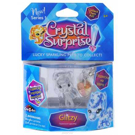 Crystal Surprise Фигурка Пони Glitzy цвет прозрачный