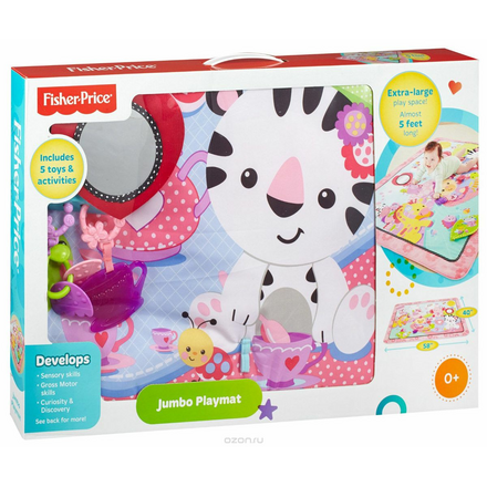 Fisher-price Большой игровой коврик цвет розовый