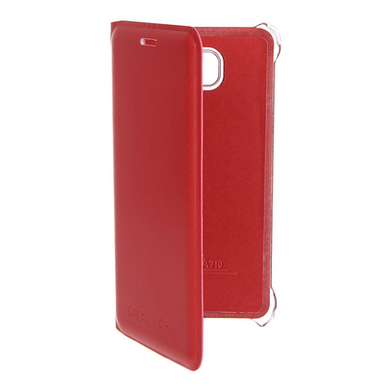 Аксессуар Чехол Samsung Galaxy A7 2016 Activ Book Case S View Cover Wallet Red 58042