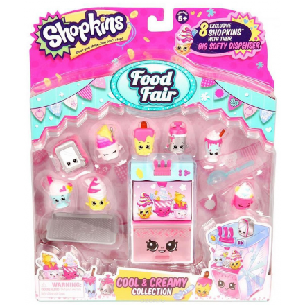 Shopkins Игровой набор Ярмарка вкусов Коллекция мороженого