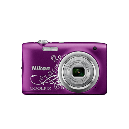 Фотоаппарат Nikon Coolpix A100 Purple Lineart