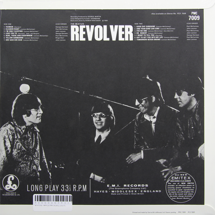 BEATLES BEATLES - REVOLVER (MONO)