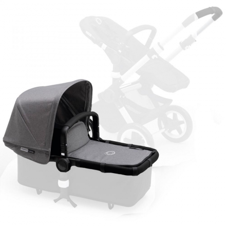 BUGABOO Сменный комплект с раcширением Cameleon3 GREY MELANGE  (капюшон + чехол на люльку) BUGABOO_Cameleon3_сменный комплект