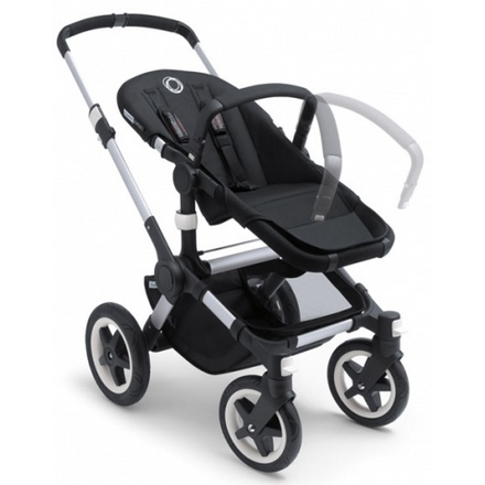 BUGABOO Коляска 2 в 1 Buffalo BLACK/PETROL BLUE черное  шасси