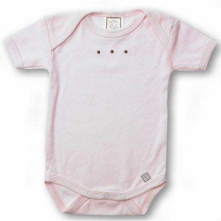 SWADDLE DESIGNS Inc. США боди 3-6мес. Bodysuit Short Sleeve PP w/Mocha Dots