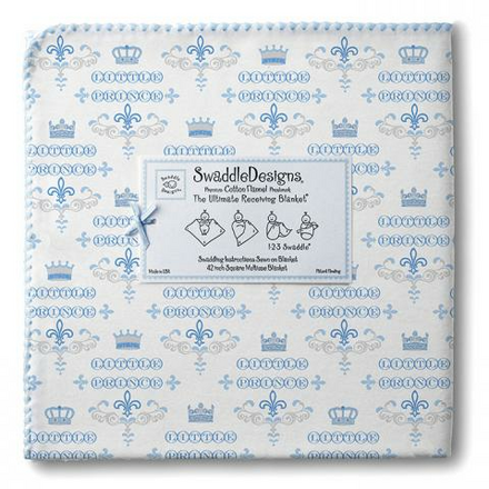 SWADDLE DESIGNS Inc. США пеленка премиум фланель Ultimate Receiving Blanket PB Little Prince