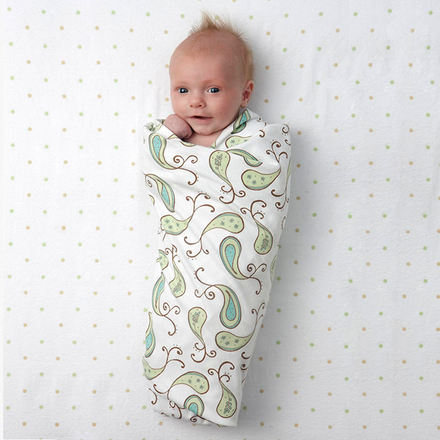 SWADDLE DESIGNS Inc. США пеленка премиум фланель Ultimate Receiving Blanket Pure Green Mod C