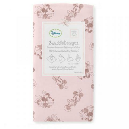 SWADDLE DESIGNS Inc. США пеленка тонкая Marquisette Swaddle Blanket TG on PP Minnie Marquisette тонкие