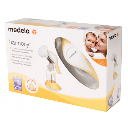 MEDELA молокоотсос ручной Harmony (Хармони) со смартсоской Calma