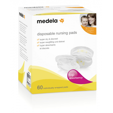 MEDELA  прокладки одноразовые грудные 60 шт.