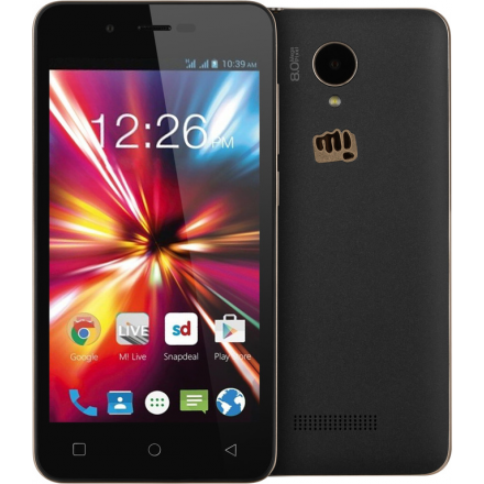 Смартфон Micromax Canvas Spark Q380 Black Champagne