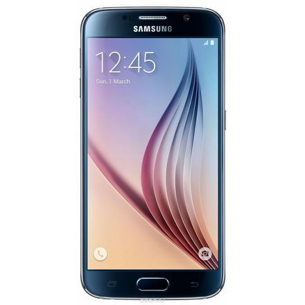 Samsung SM-G920F Galaxy S6 Duos (64 GB), Black Sapphire