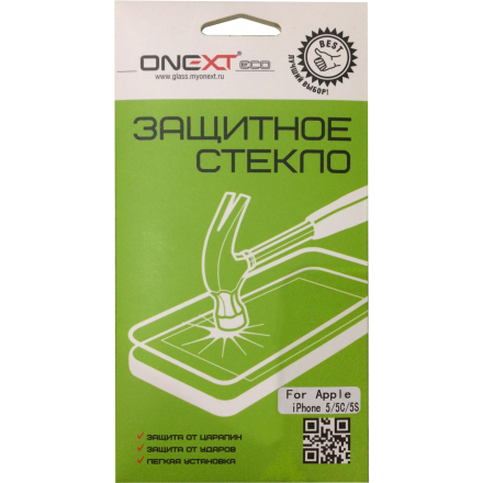 Защитная пленка Onext Eco для Apple iPhone 5s/SE