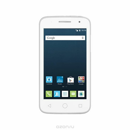 Alcatel OT-4045D POP 2 Dual, Pure White