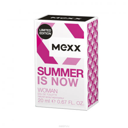 Mexx Le "Summer Is Now" Woman Туалетная вода, 20 мл