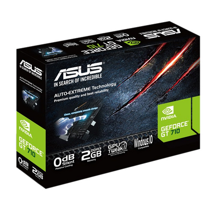 Видеокарта ASUS 2048Mb GF GT 710 710-2-SL DVI, HDMI, VGA, HDCP LP