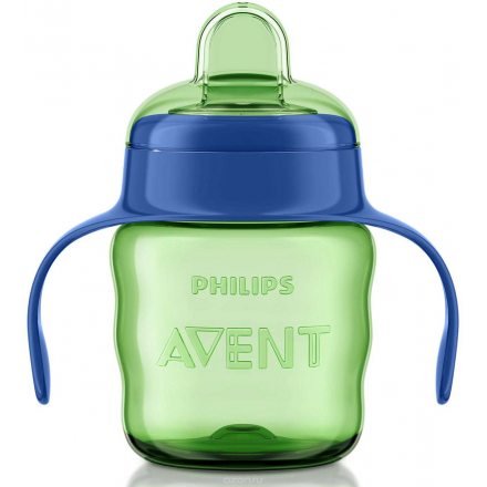 Philips Avent Чашка-поильник с носиком от 6 месяцев цвет зеленый 200 мл