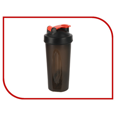 Спортивный Элемент 600ml Black-Red S01-600 - шейкер