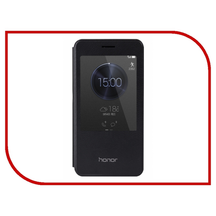 Аксессуар Чехол Huawei Honor 4X Smart Cover Black HSCH4XB