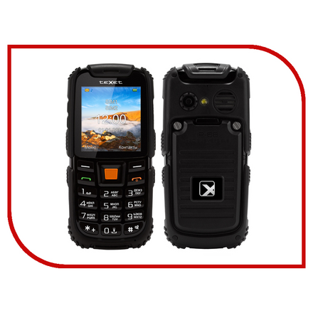 Сотовый телефон teXet TM-500R Black