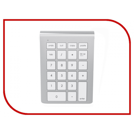 Клавиатура Satechi Aluminum Wireless Keypad Silver B019PJTFO8