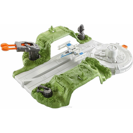 Hot Wheels Star Wars Игровой набор Resistance X-Wing Hangar