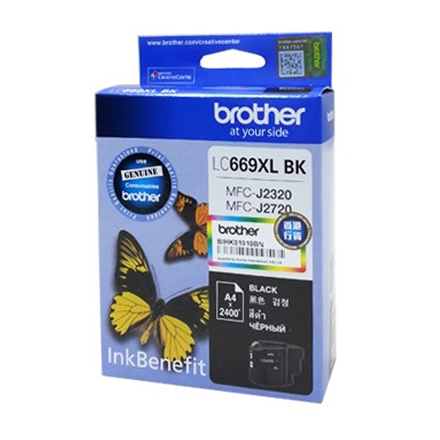 Brother LC-669XLBK Black для MFCJ2320/2720 (2400стр)