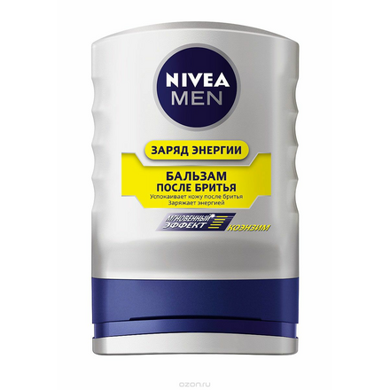 NIVEA MEN Бальзам после бритья "Заряд энергии", 100 мл 100455702