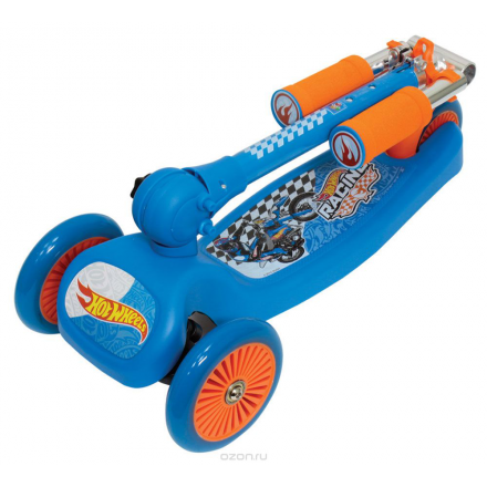 1TOY Самокат детский трехколесный Hot Wheels Т57630