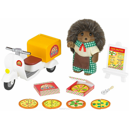 Sylvanian Families Игровой набор Доставщик пиццы 5238