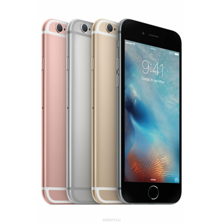 Apple iPhone 6s 128GB, Gold MKQV2RU/A