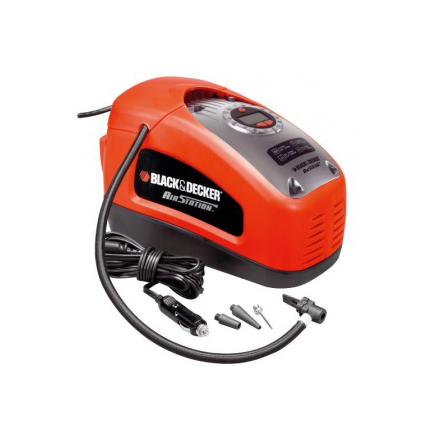 Автомобильный компрессор black&decker asi300