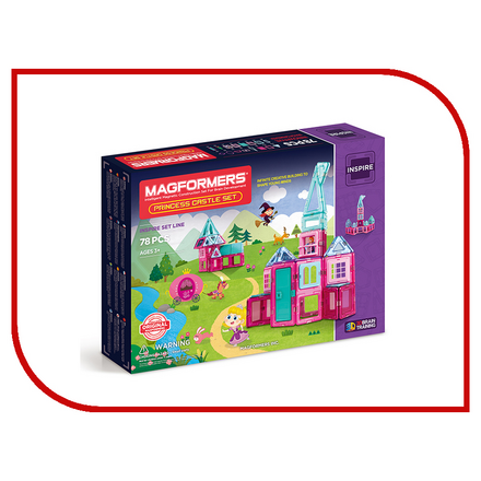 Игрушка Magformers Princess castle 78P 704004