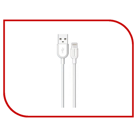 Аксессуар Remax USB - Lightning Souffle RC-031i для iPhone 6/6 Plus 1m White 14333