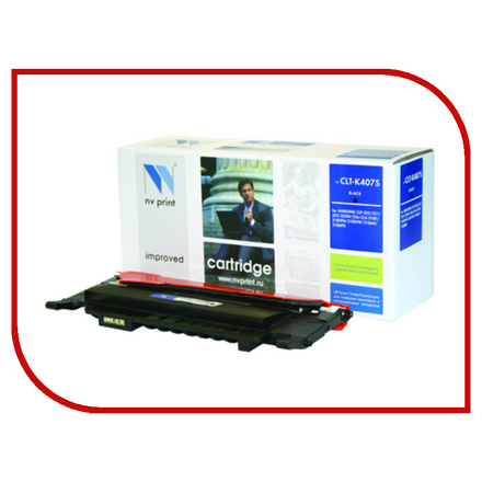 Картридж NV Print CLT-K407S Black для Samsung CLP-320/325/320N/325W/CLX-3185/N/FN/FW