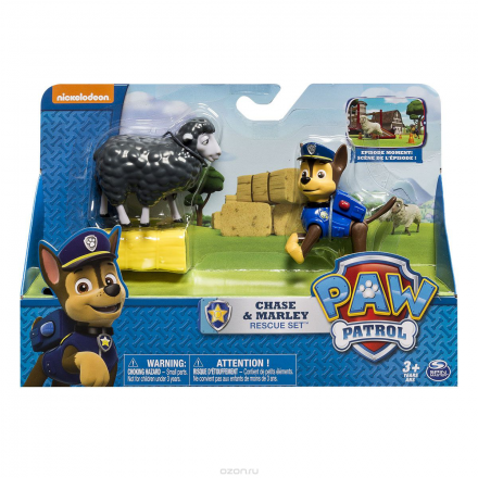 Paw Patrol Фигурка спасателя с питомцем 16659